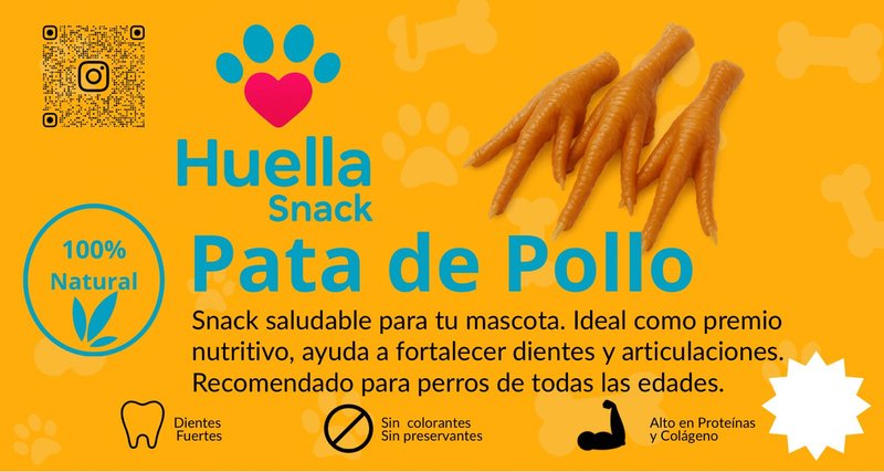 Patas de Pollo Deshidratadas